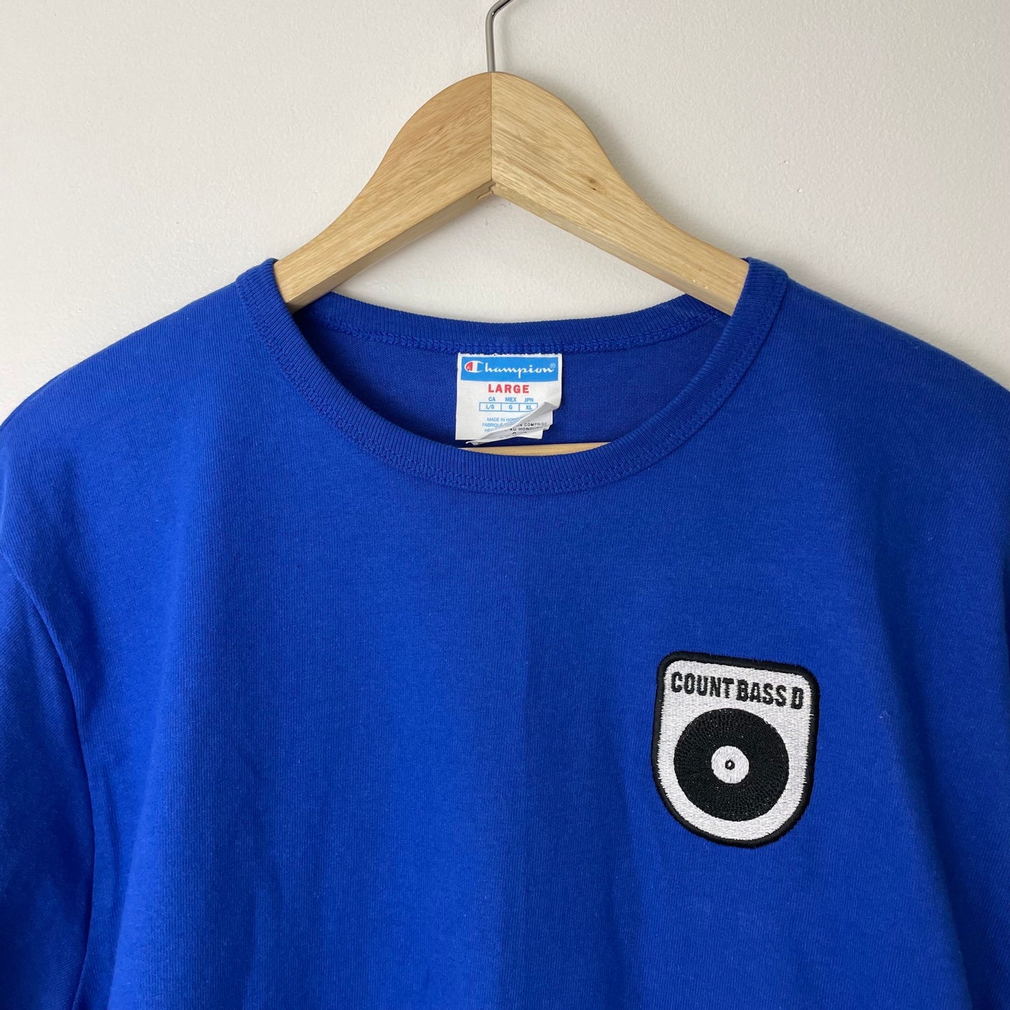 Champion Embroidered Count Bass D Logo Long Sleeve Tee