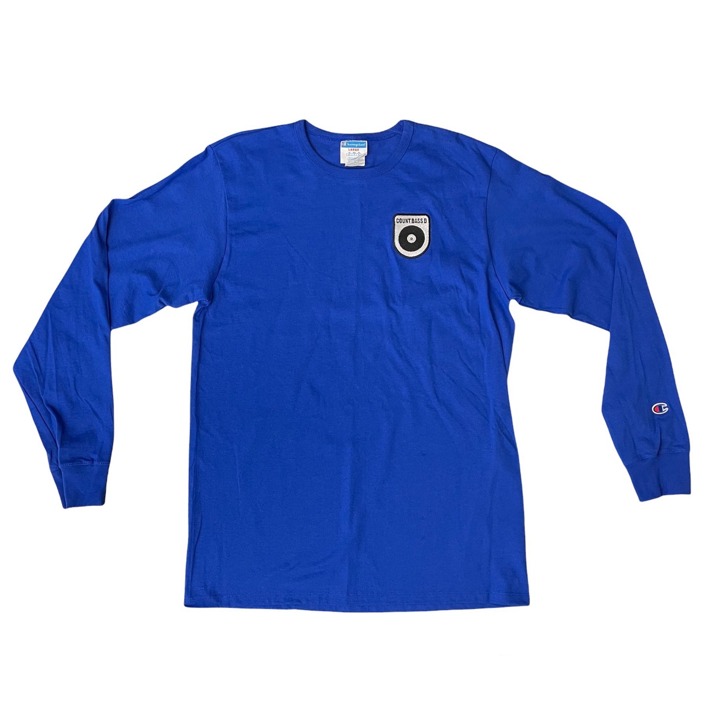 Champion Embroidered Count Bass D Logo Long Sleeve Tee